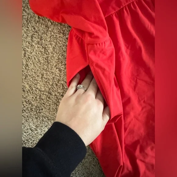 HALARA Vibrant Red Midi Dress - Picture 2 of 4